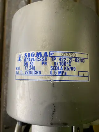 Плавно регулирующий седельный клапан SIGMA SEDLA серий K5/K9