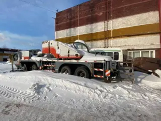 Автокран Puyuan ZLJ5411JQZ50V, 2008 г.в., VIN - L5E5H4D358A002008, Шасси (рама) № L5E5H4D358A002008, Цвет - серый, Рег.знак - М429СА 22