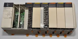 Контроллер OMRON CQM1-CPU51 и модули, память, блоки питания к нему, CP1L-M60DR-A, реле Moeller Eaton DILER-31,DILER-22-G,DILEM-01-G,PKZM0-4