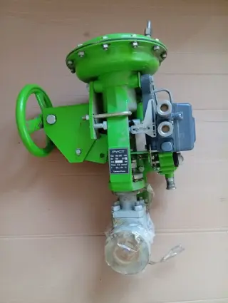 Клапан регулирующий Руст ПМ 250 Dn15 PN16 Позиционер Fisher DVC2000