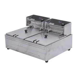Фритюрница Eksi 6+6L