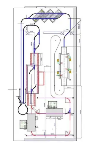 Автоматическая линия порошковой окраски
