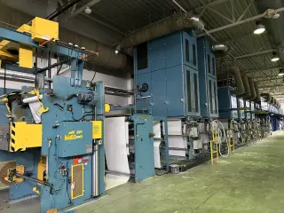 Высокоскоростная линия для производства обоев Emerson &amp; Renwick