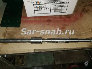 Винт с гайками для фрезерных станков