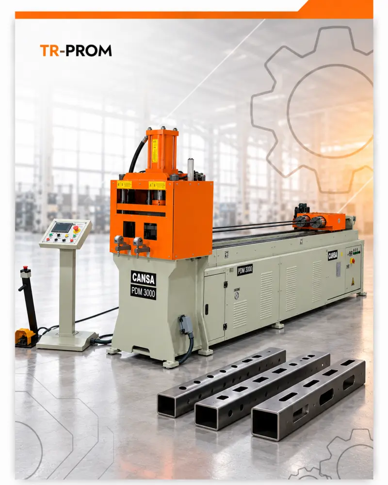 Автоматический станок для пробивки трубы, Cansa PDM-3000