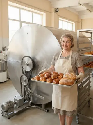 Печь карусельная газовая