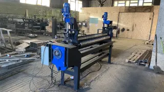 Вальцы трехвалковые RME-2000x4mm