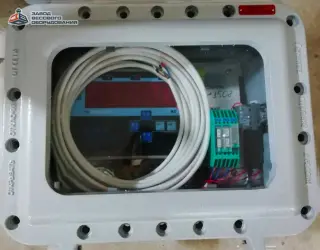 Весы платформенные электронные из нержавеющей стали ВП-П 1500 кг (1.5 тонны)