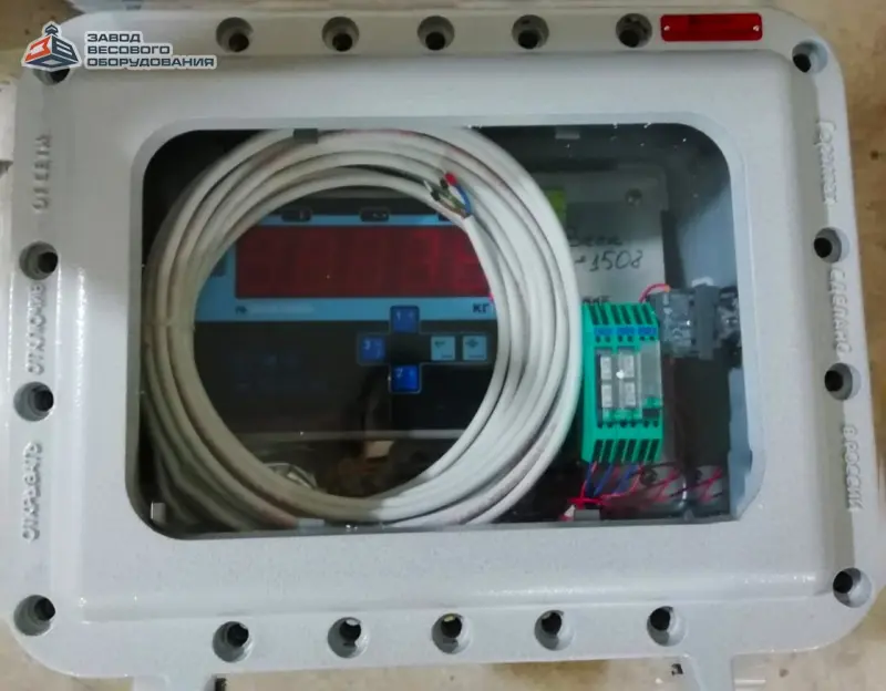 Весы платформенные электронные из нержавеющей стали ВП-П 10000 кг (10 тонн)