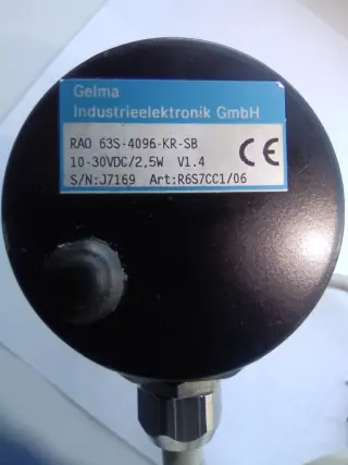 RAO 63S-4096-KR-SB Gelma Энкодер с пружинной муфтой