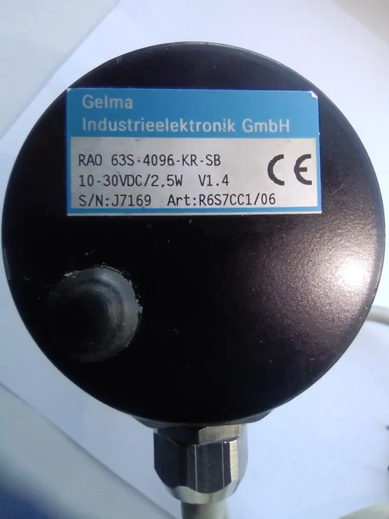 RAO 63S-4096-KR-SB Gelma Энкодер с пружинной муфтой