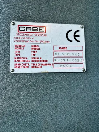 Строгальный станок CABE - ST 380 CNC