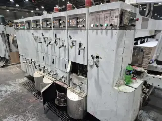 Автоматическая линия ZXE300, 2014 г.в. для изготовления четырехклапанных ящиков из гофрокартона