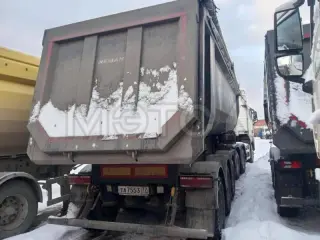 Специализированный, полуприцеп - самосвал GRUNWALD, 2023 года выпуска. Идентификационный номер: Z0G945350P0008884. Стальной полукруглый кузо