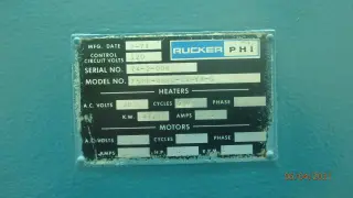 пресс гидравлический RUCKER PHI 75MR Германия
