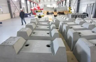 Оборудование для производства железобетонных ЖД шпал от 100 шт в день
