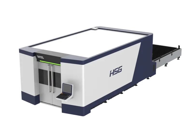 Оптоволоконный лазерный станок высокой мощности HS-G4020H/4000 IPG