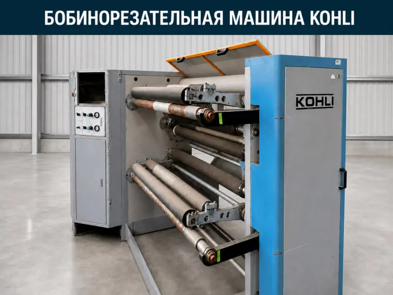 Бобинорезательная машина Kohli Zeus 9