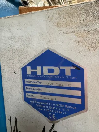 Экструдер для вторичной герметизации HDT