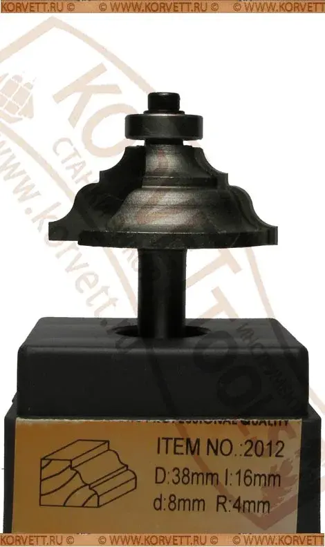 2012-6 Al.Фреза кромочная калёвочная R6 D50 H22 Х8