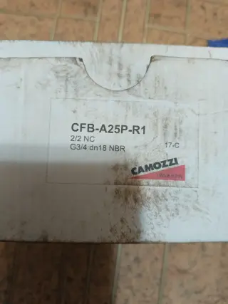 Клапан электромагнитный CAMOZZI CFB-A25P-R1 CAMOZZI