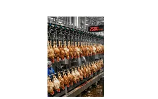 Линия убоя птицы - Несушки -2500 шт. в час