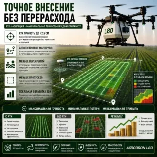 Агродрон Вортекс Агро L80