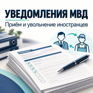 Уведомление о заключении или прекращении трудового договора с иностранцем