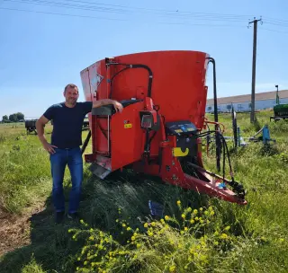 Миксер кормораздатчик «кuhn Euromix 70 1V»