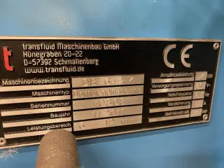 Трубогибочный станок Transfluid - DB642K