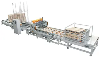 Полуавтоматическая линия сборки поддонов ITALL PALL PALLET MASTER 1000