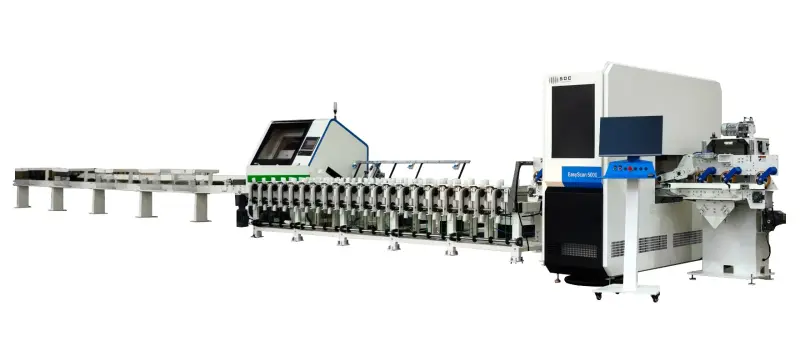 Линия сканирования и вырезки пороков древесины SDC PRO (EC 5500 + OC 7500), Линия SDC PRO
