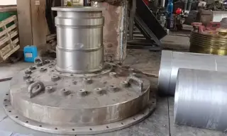 Крышка разгрузочная МШР 2100 № черт. 1362.04.05