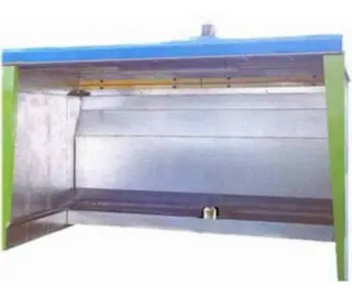 Покрасочная кабина с водяной завесой DF-2.5