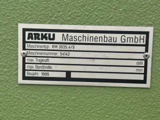 Механический пресс разматыватель ARKU - RM 3035 + AH 2000