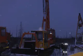 Бурильно-сваебойная машина БМ-831