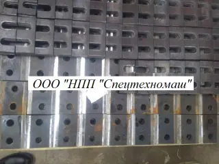 Крановые крепления рельс кр70, кр80, кр100, кр120