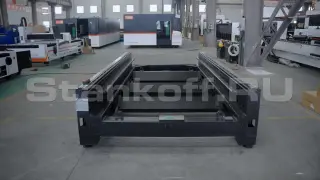 Высокомощный оптоволоконный лазерный станок XTC-1560G/12000 Raycus
