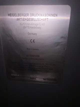 HEIDELBERG GTO Printmaster 52-4 2010