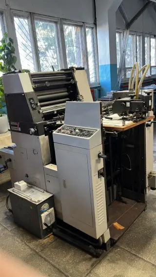 Офсетная печатающая машина с нумерующей секцией Hamada E-47-NP
