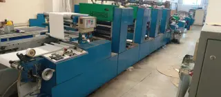 IMER I-115 - узкорулонная офсетная печатная машина
