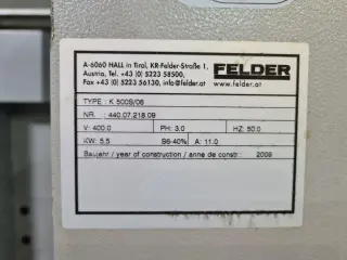 Форматно раскроечный станок Felder K500S