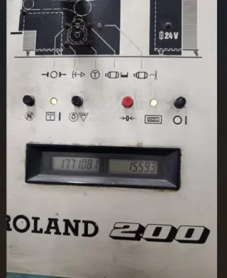Уф лакировальный модуль ROLAND 202 TOB