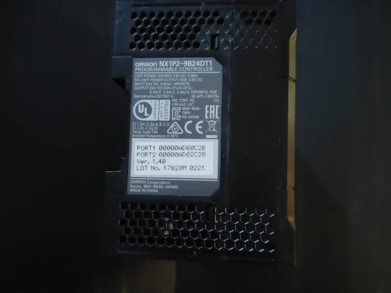 Контроллер Omron NX1P2-9B24DT1