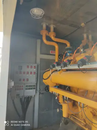 Газопоршневую электростанцию