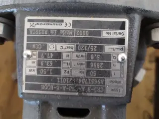 Вертикальные многоступенчатые насосы Grundfos CR 5-9 (4 шт.)