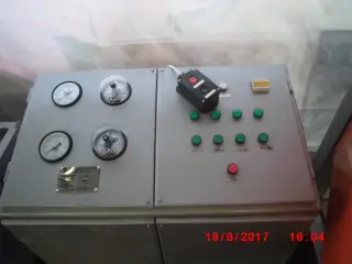 Стенд испытания автомобильных газовых баллонов