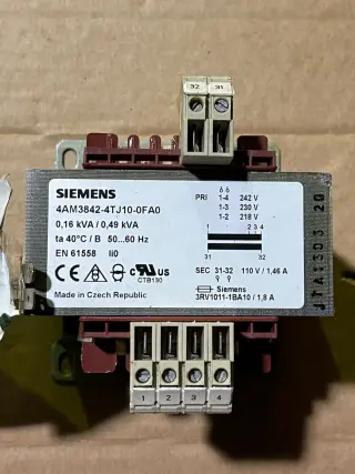 Трансформаторы Siemens новые разные и другие