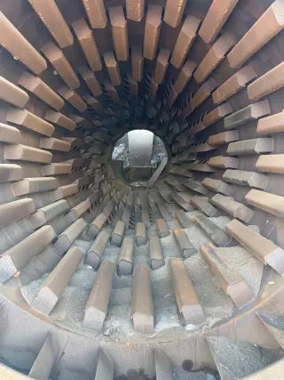 Сушильный барабан 2,2 х 8м