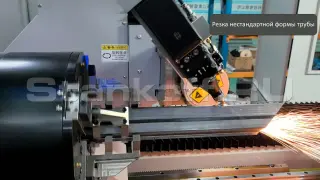 Лазерный станок для резки труб высокой скорости LPC-A160T/6000 Raycus